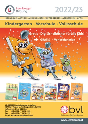 Bildungsverlag Lemberger - Kindergarten, Vorschule, Volksschule 2022/23