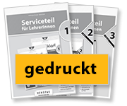 Serviceteil gedruckt