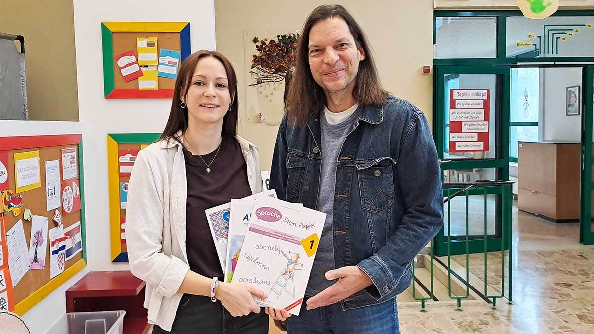 Junglehrerin im Gespräch