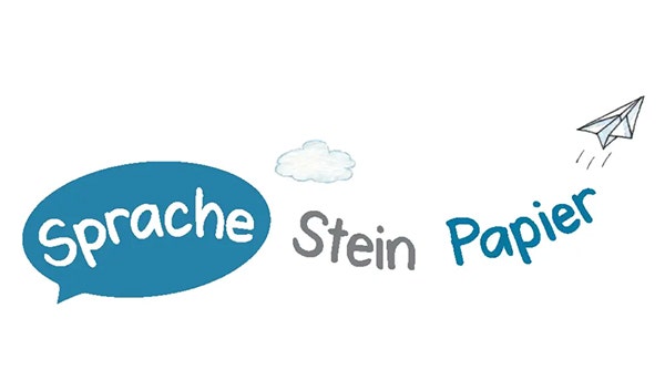 Sprache Stein Papier
