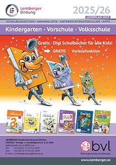 Bildungsverlag Lemberger - Kindergarten, Vorschule, Volksschule 2025/26