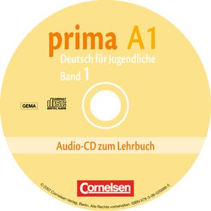 Prima 1 (A1). Audio-CD zum Lehrbuch