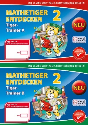 Mathetiger entdecken 2. Tiger-Trainer NEU. (Teil A + B)