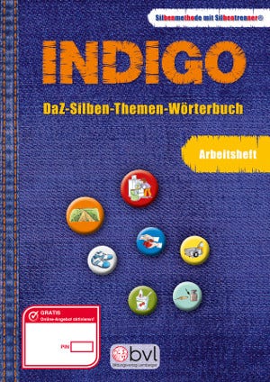 INDIGO - DaZ-Silben-Themen-Wörterbuch. Arbeitsheft 1 (mit Lösungen)