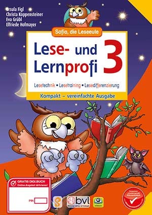 Lese- und Lernprofi 3. KOMPAKT - Schulbuch mit Silbenschrift - Teil 1