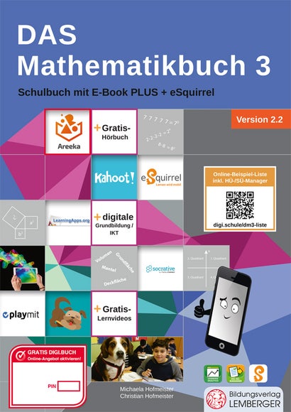 DAS Mathematikbuch 3. Schulbuch IKT_Version 2.2. E-Book Solo