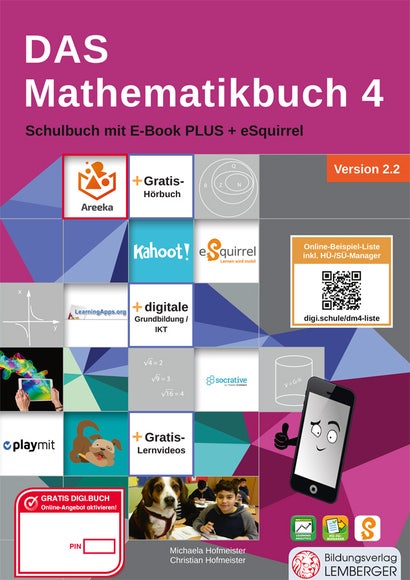 DAS Mathematikbuch 4. Schulbuch IKT_Version 2.2. E-Book Solo