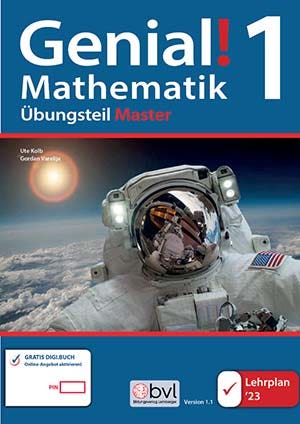 Genial! Mathematik 1_LP 23 - Übungsteil Master Edition - E-Book Plus SOLO