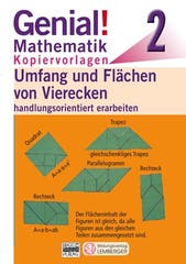 Genial! Mathematik 1-3. Kopiervorlagen. Umfang und Flächen von Vierecken