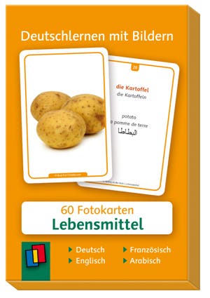 Deutschlernen mit Bildern. Lebensmittel