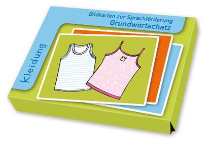 Bildkarten zur Sprachförderung. Grundwortschatz - Kleidung