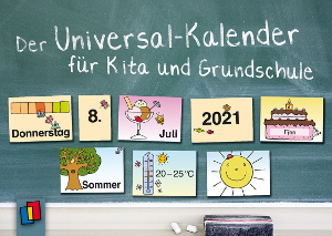 Der Universal-Kalender für Kita und Grundschule, ab 2021 bis 2025 - Fächerübergreifend - ISBN 