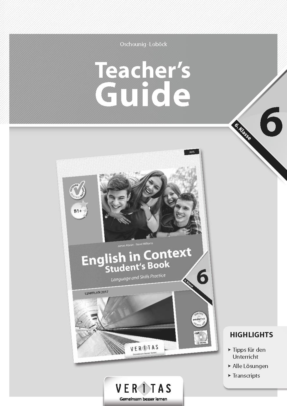 English in Context 6. Teacher's Guide (gedruckt)