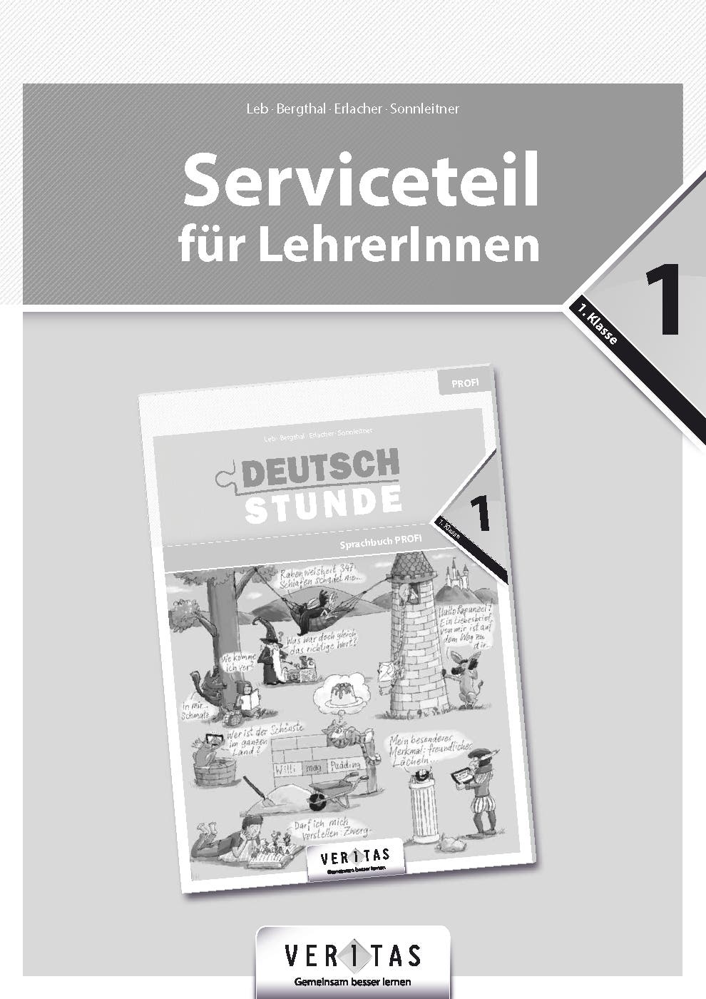Deutschstunde 1 PROFI. Sprachbuch. Serviceteil für LehrerInnen (gedruckt)