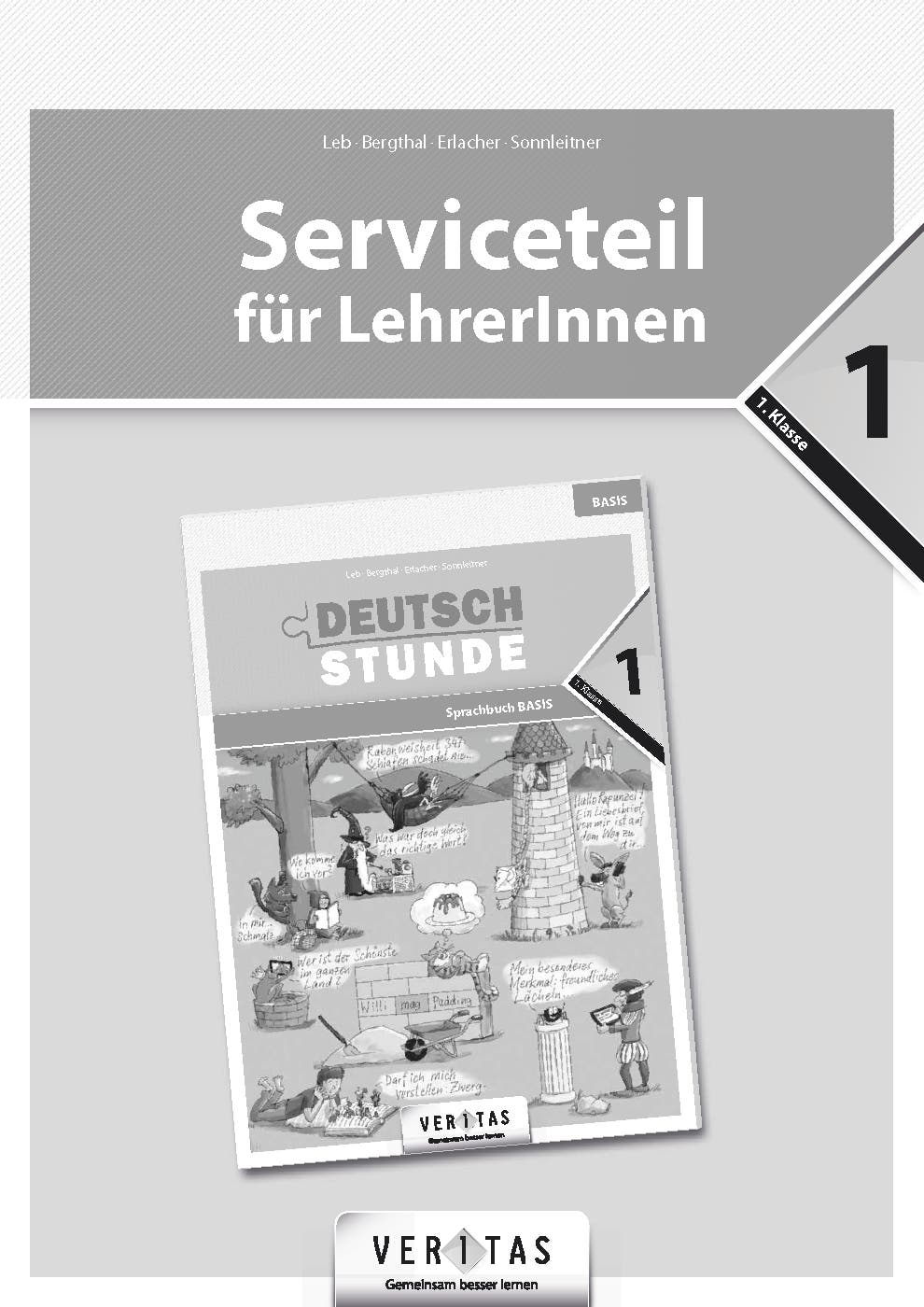 Deutschstunde 1 BASIS. Sprachbuch. Serviceteil für LehrerInnen (gedruckt)