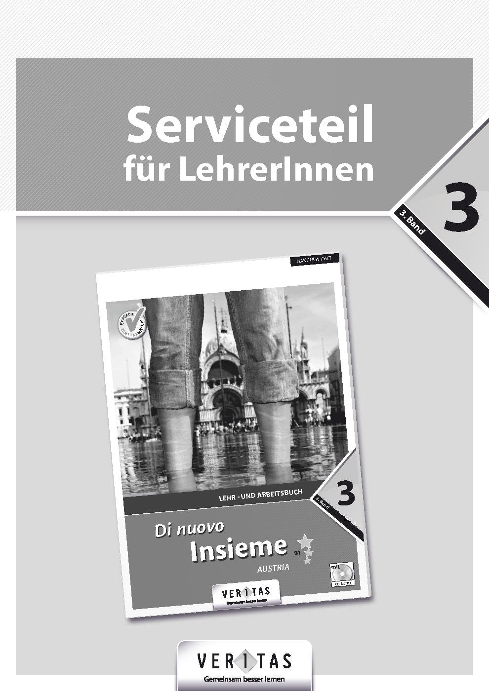 Di nuovo Insieme B1 (BHS) Austria. Serviceteil für LehrerInnen (gedruckt)