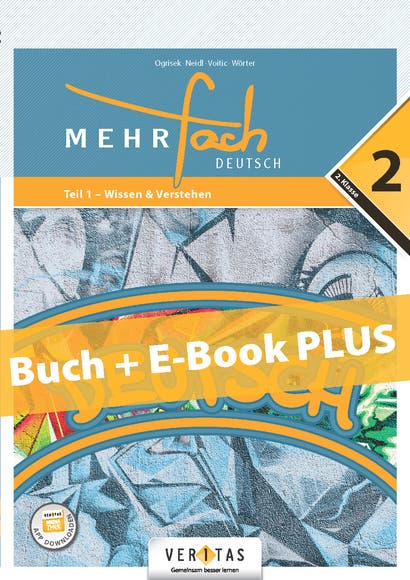 MEHRfach. Deutsch 2. Teil 1 - Wissen & Verstehen. Set Buch + E-Book PLUS