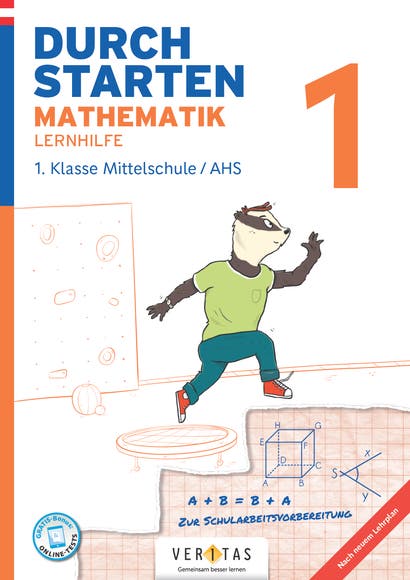 Durchstarten Mathematik 1. Klasse Mittelschule/AHS Lernhilfe - Teil 1