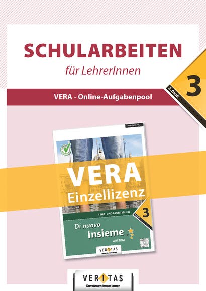 Di nuovo Insieme B1 (BHS) Austria. Schularbeiten-Material für L/L. VERA-Einzellizenz
