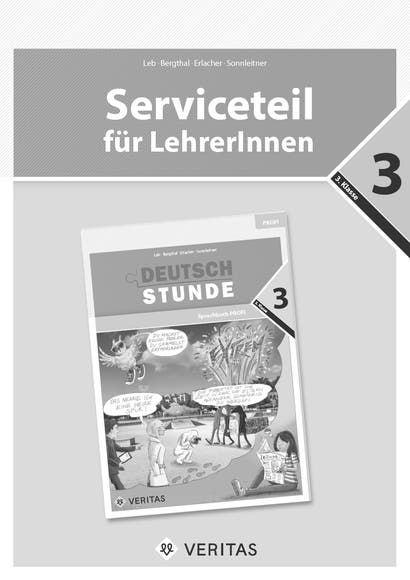 Deutschstunde 3 PROFI. Sprachbuch. Serviceteil für LehrerInnen (Gedruckt)
