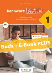 Kennwort: Deutsch 1 NEU. Sprachbuch für die BHS. Set Buch + E-Book PLUS