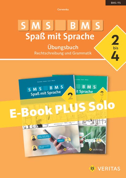 SMS - Spaß mit Sprache 2-4 BMS. Übungsbuch. E-Book PLUS Solo