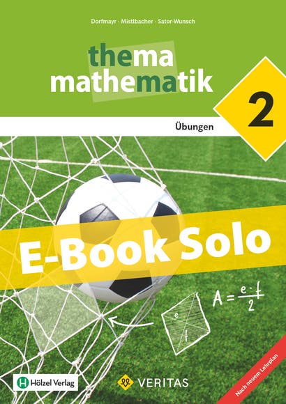 Thema Mathematik 2. Lehrplan 2023. Übungen. E-Book Solo
