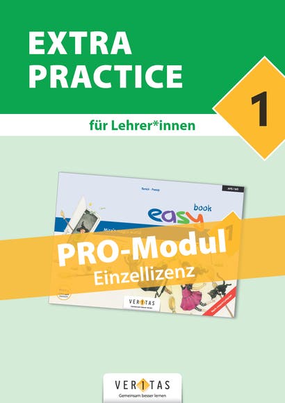 easy 1. Extra Practice. Lehrplan 2023. (Online-PRO-Modul). Einzellizenz