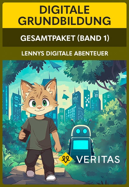 Digitale Grundbildung – Gesamtpaket: Lennys digitale Abenteuer