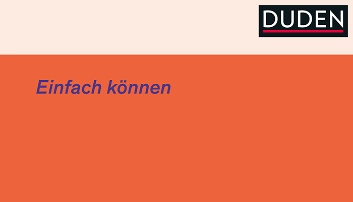 Einfach können